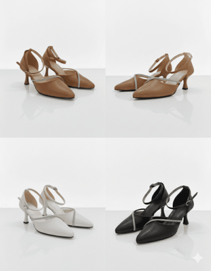 صندل كعب رفيع 5 سم