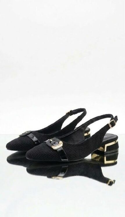 Alternative view of Ribbed Chic Heel