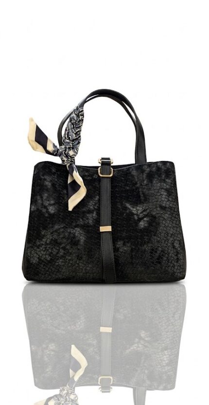 Alternative view of حقيبة يد "سكارف" الأنيقة - لمسة أنثوية بتفاصيل عصرية