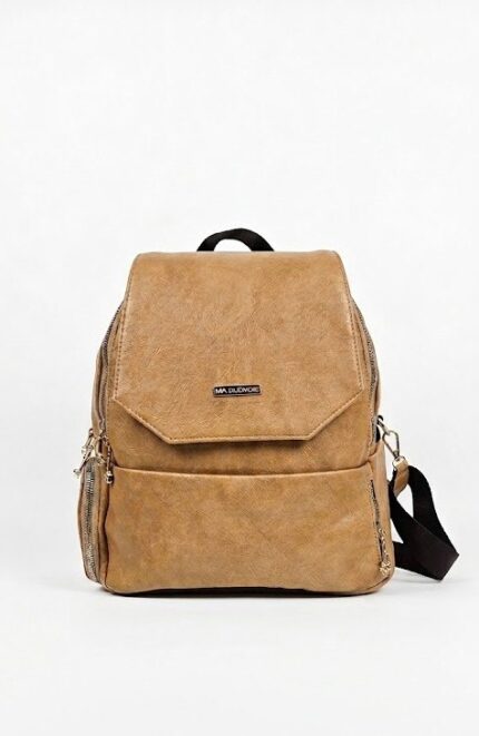 Alternative view of شنطة ظهر "مودرن كلاسيك" جلد - أناقة عملية لكل يوم