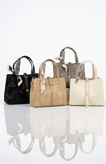 حقيبة يد "سكارف" الأنيقة - لمسة أنثوية بتفاصيل عصرية