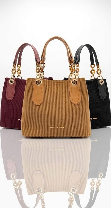 حقيبة "توت" قماش مضلع - فخامة التفاصيل بلمسة فرنسية